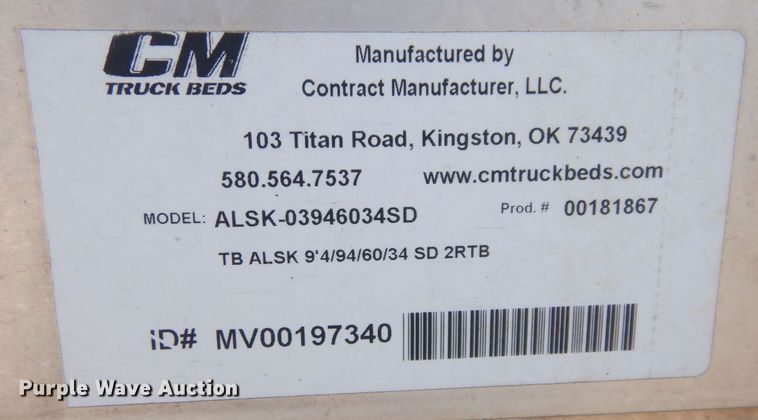 image for item JK9077 Cm Truck Beds ALSK-30946034SD  flatbed