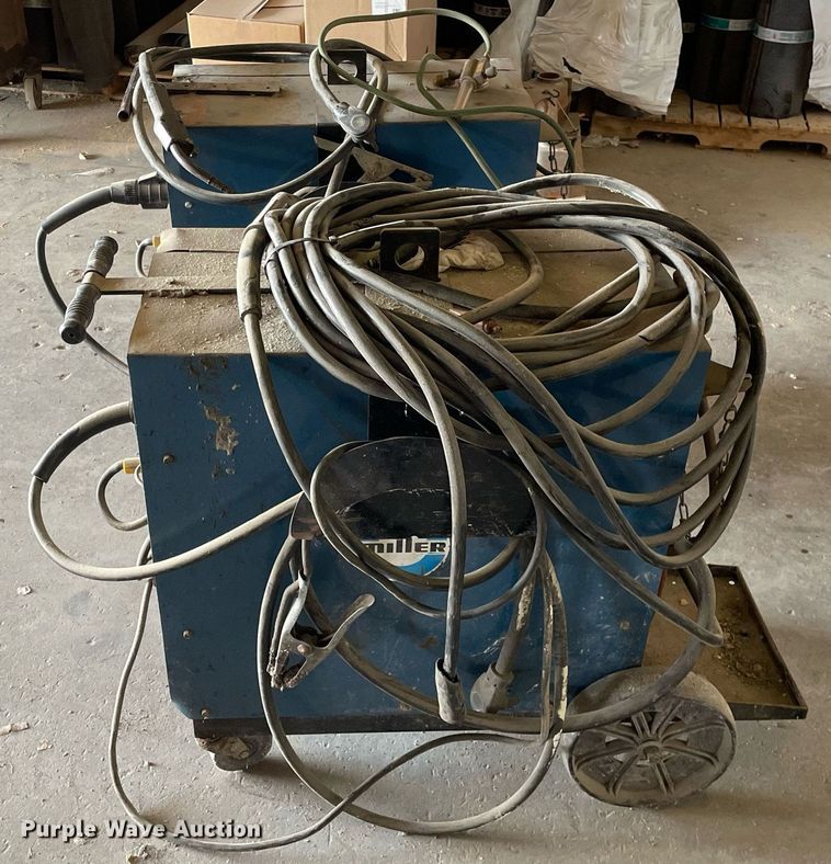 image for item JL9750 (2) Miller Millermatic 200 welders