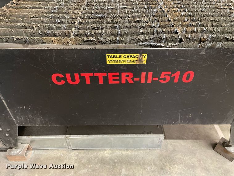 image for item JL9751 2015 Advanced Cutting Systems Cutter II 510  plasma cutter table