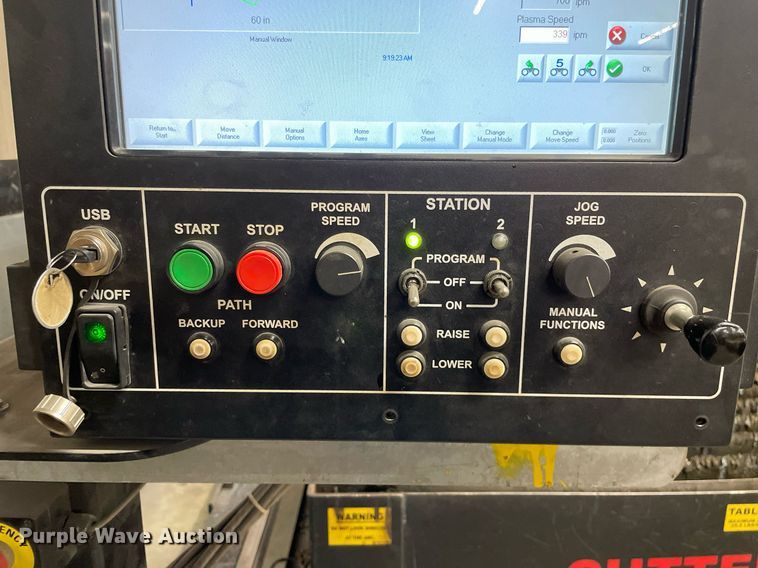 image for item JL9751 2015 Advanced Cutting Systems Cutter II 510  plasma cutter table