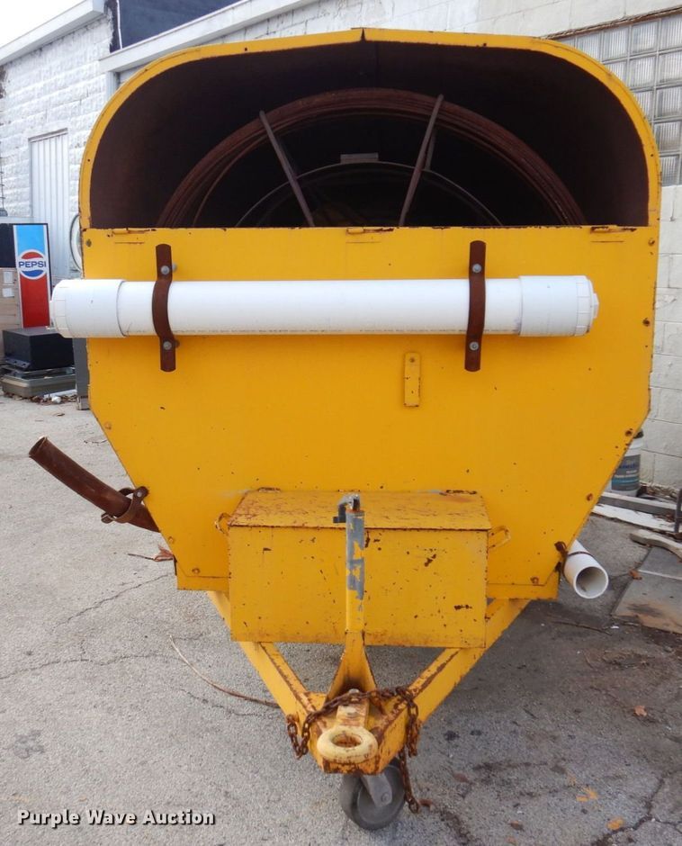 image for item JL9755 O'Brien Manufacturing  sewer rodder trailer