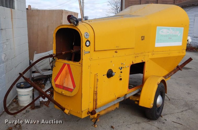 image for item JL9755 O'Brien Manufacturing  sewer rodder trailer