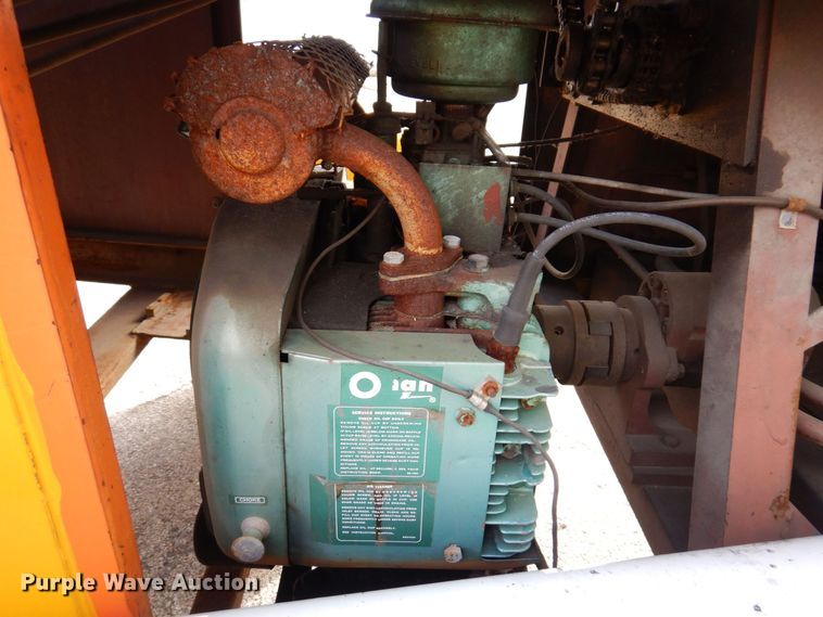 image for item JL9755 O'Brien Manufacturing  sewer rodder trailer