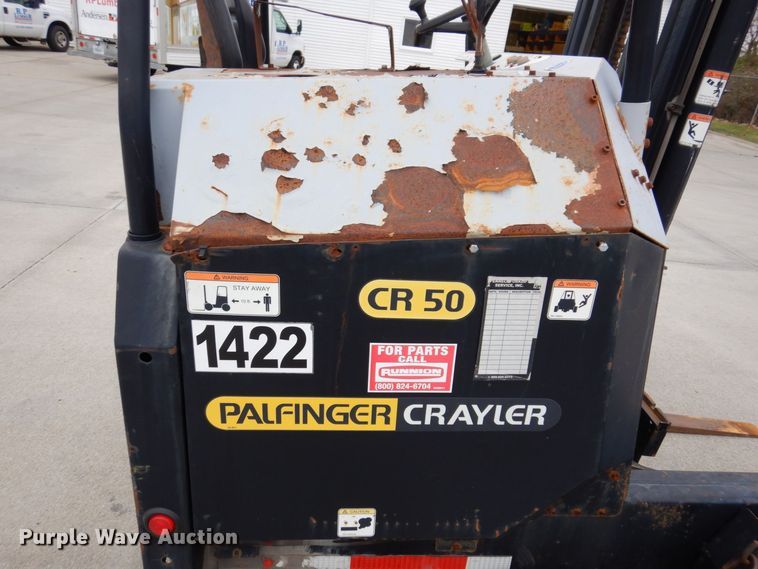 image for item JL9758 2005 Paflinger Crayler CR50  forklift