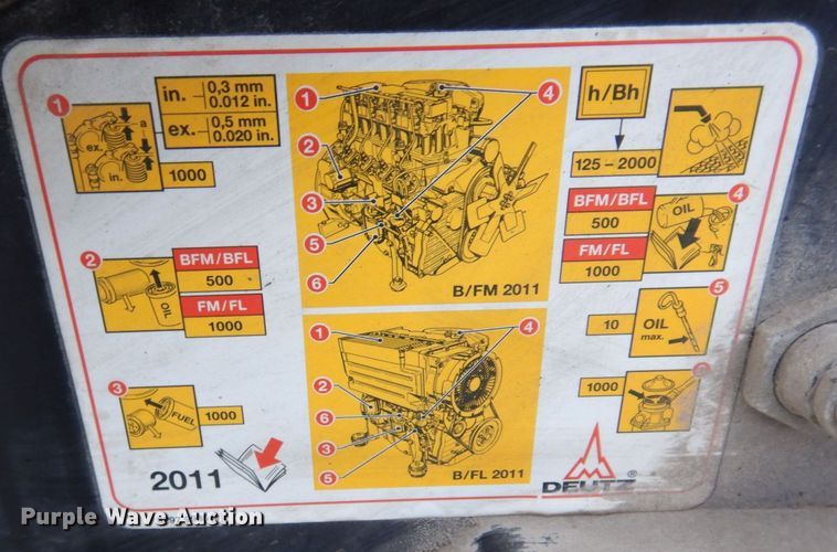 image for item JL9758 2005 Paflinger Crayler CR50  forklift