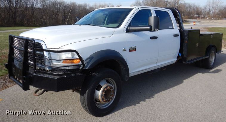 image for item JL9765 2011 Dodge  Ram 5500HD  Crew Cab utility / service truck