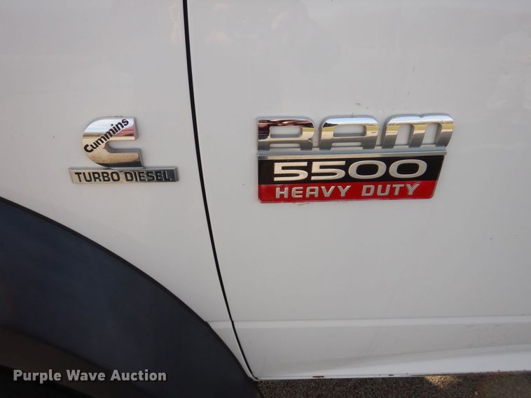 image for item JL9765 2011 Dodge  Ram 5500HD  Crew Cab utility / service truck