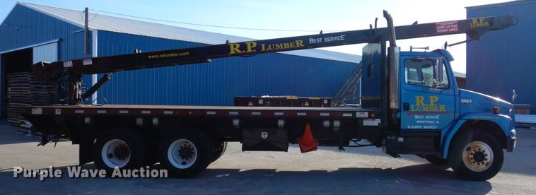 image for item JL9770 2004 Freightliner FL80  flatbed truck