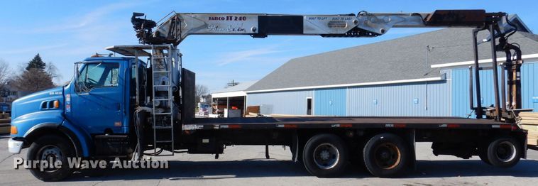 image for item JL9771 2000 Sterling LT9500  crane truck