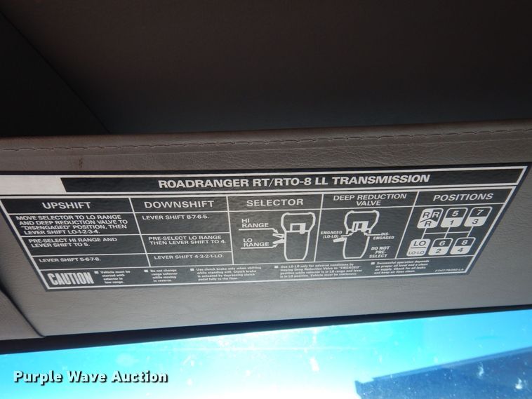 image for item JL9771 2000 Sterling LT9500  crane truck