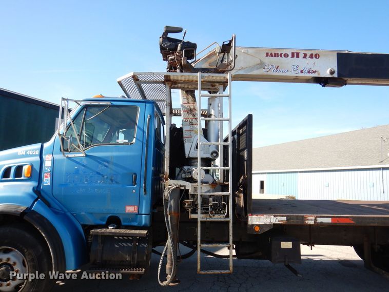 image for item JL9771 2000 Sterling LT9500  crane truck