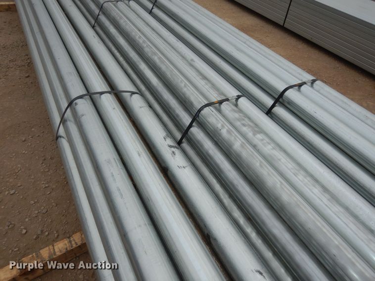 image for item JR9087 (57) 24'L x 4" diameter schedule 40 pipes