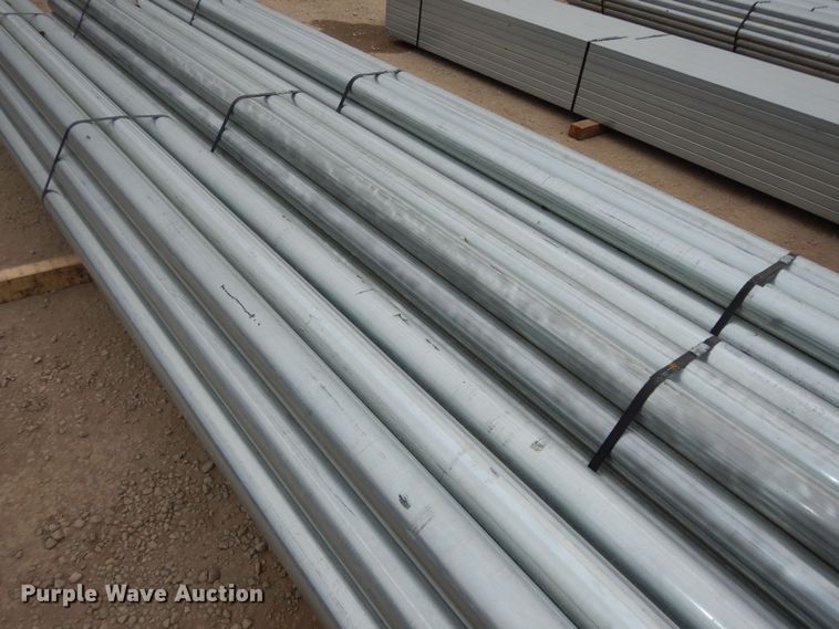 image for item JR9087 (57) 24'L x 4" diameter schedule 40 pipes
