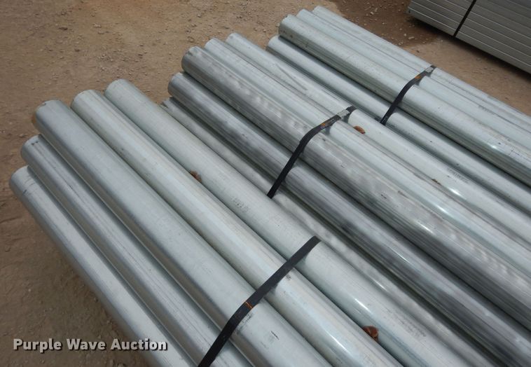 image for item JR9087 (57) 24'L x 4" diameter schedule 40 pipes