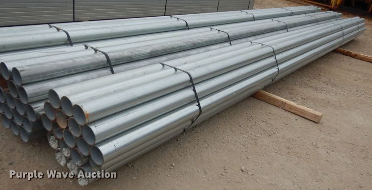 image for item JR9087 (57) 24'L x 4" diameter schedule 40 pipes