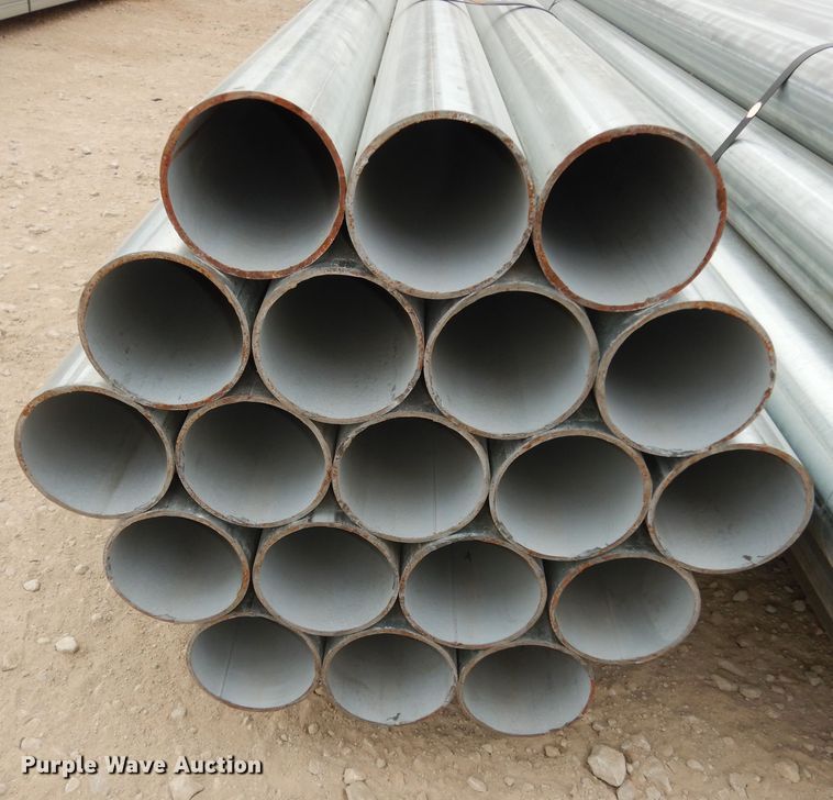 image for item JR9087 (57) 24'L x 4" diameter schedule 40 pipes