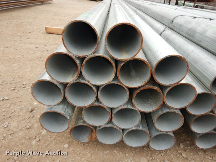 image for item JR9087 (57) 24'L x 4" diameter schedule 40 pipes
