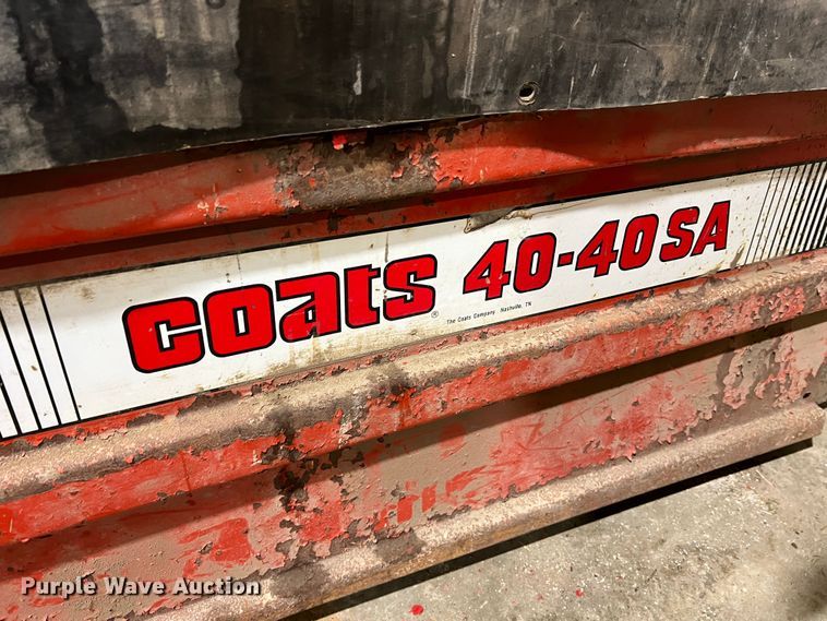 image for item JU9769 Coats 40-40SA  tire machine