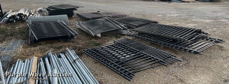 image for item JU9803 Aluminum fencing materials