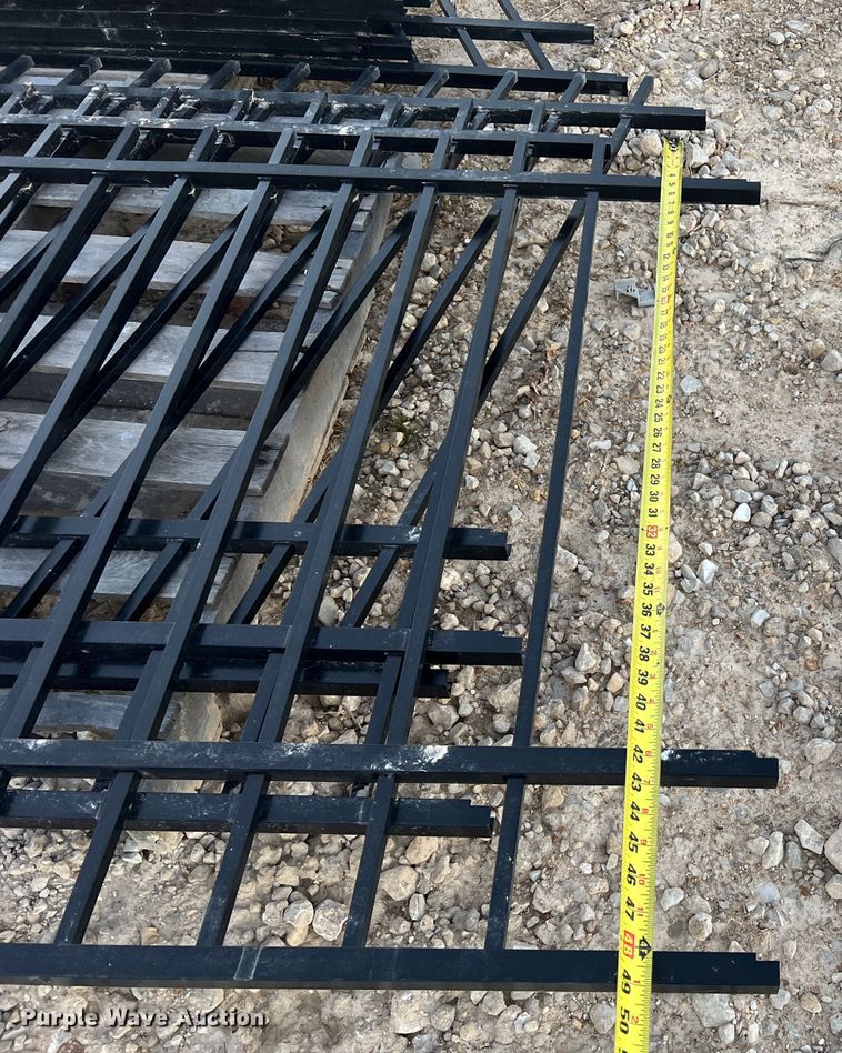 image for item JU9803 Aluminum fencing materials