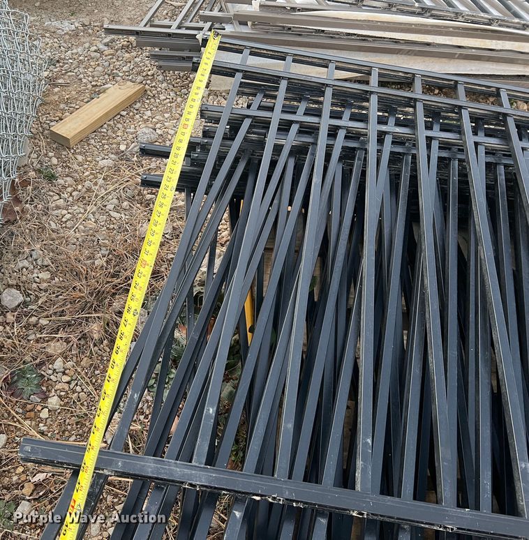 image for item JU9803 Aluminum fencing materials