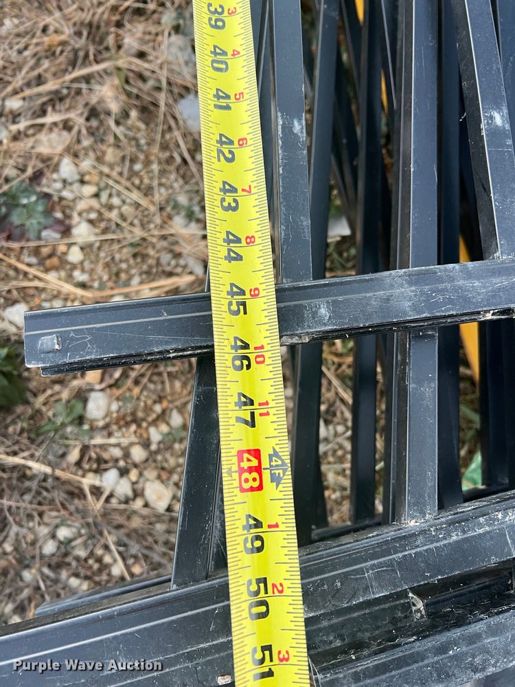 image for item JU9803 Aluminum fencing materials