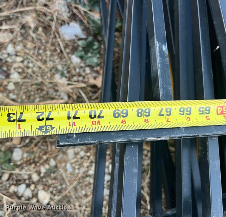 image for item JU9803 Aluminum fencing materials