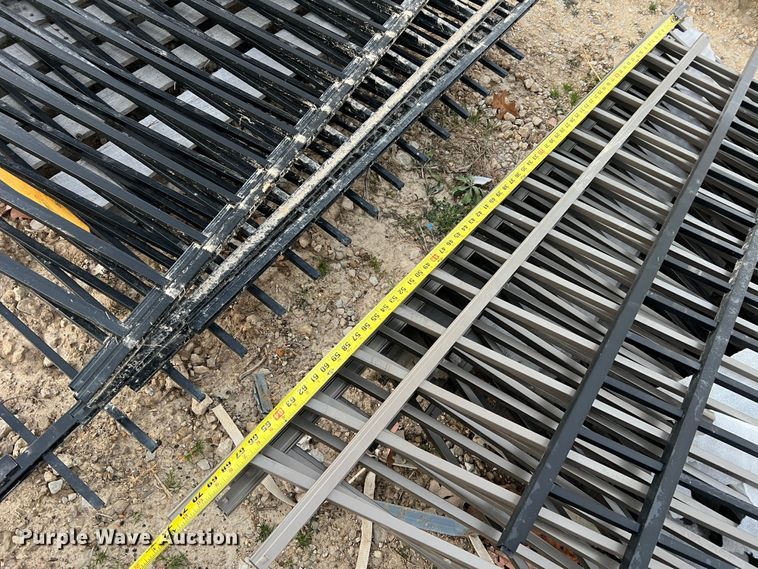 image for item JU9803 Aluminum fencing materials