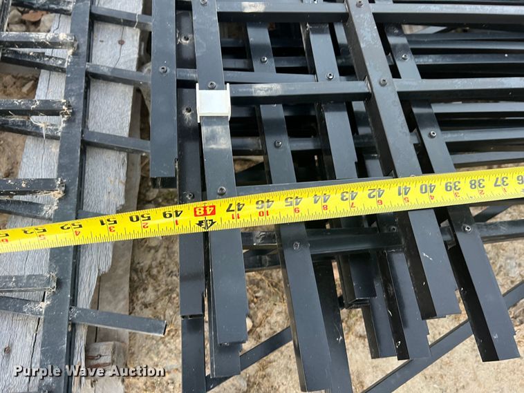 image for item JU9803 Aluminum fencing materials