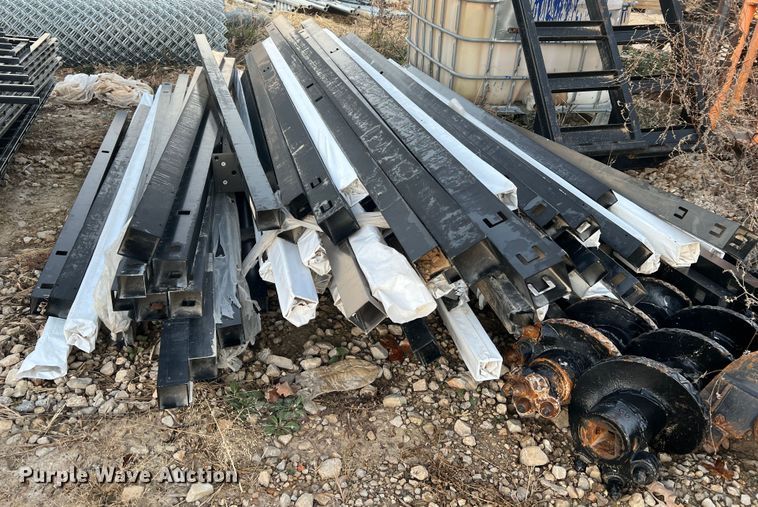 image for item JU9803 Aluminum fencing materials