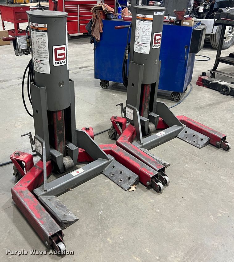 image for item JU9848 (2) Gray WL-20 wheel lift systems