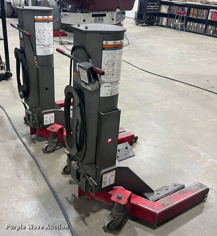 image for item JU9848 (2) Gray WL-20 wheel lift systems