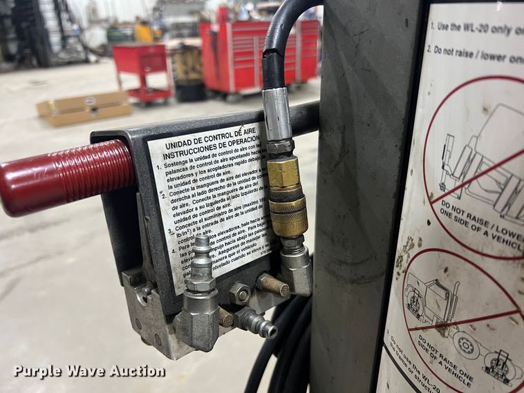 image for item JU9848 (2) Gray WL-20 wheel lift systems