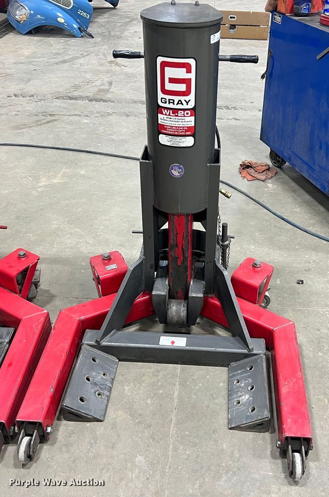 image for item JU9849 (2) Gray WL-20 wheel lift systems