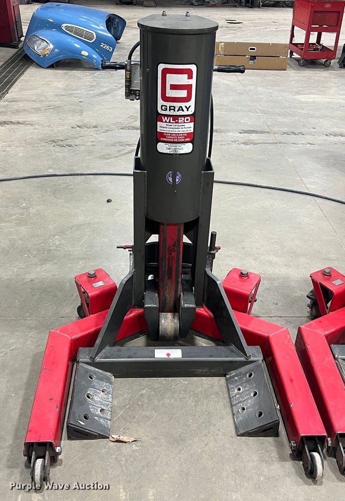 image for item JU9849 (2) Gray WL-20 wheel lift systems