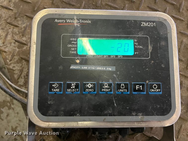 image for item JU9854 Avery Weigh-tronix ZM201-SD2  scale