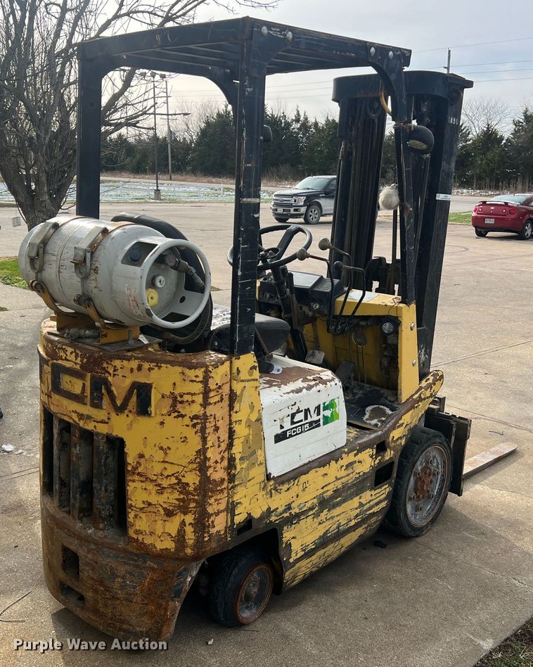 image for item JU9856 TCM FCG15N7T  forklift