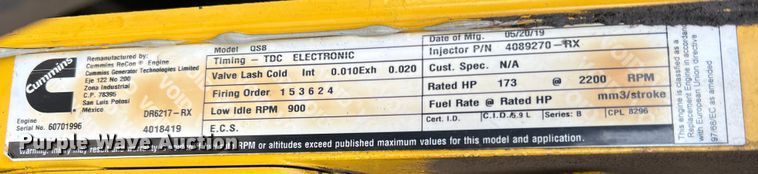 image for item JU9862 2006 Al-jon 580CL  car crusher