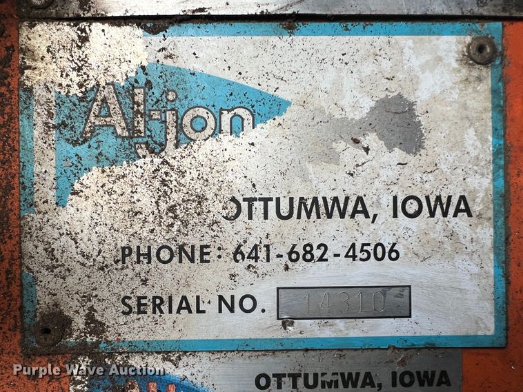 image for item JU9862 2006 Al-jon 580CL  car crusher