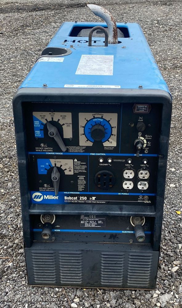 image for item JW9274 Miller Bobcat 250 NT  welder/generator