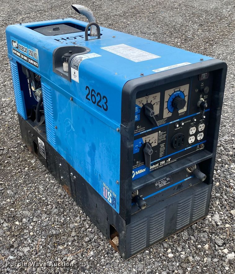 image for item JW9274 Miller Bobcat 250 NT  welder/generator