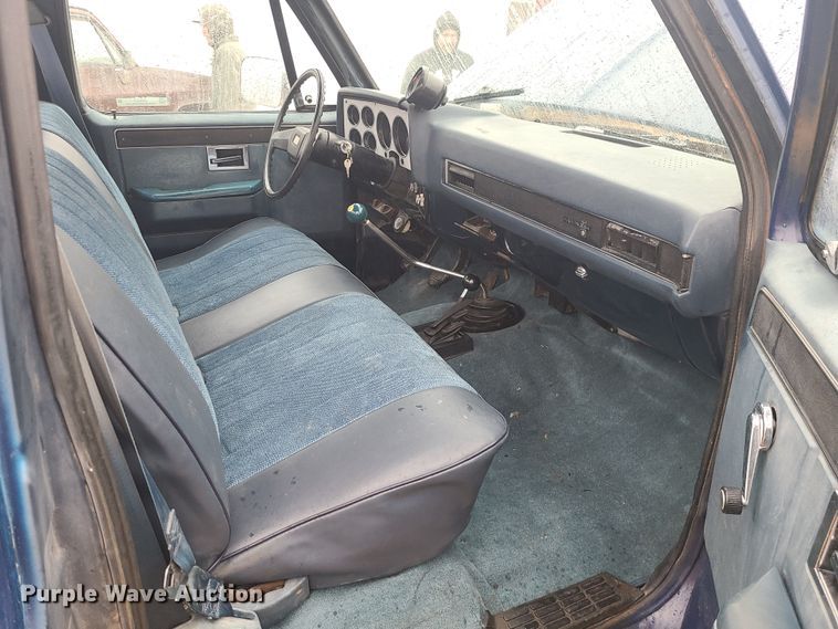 image for item JW9861 1983 Chevrolet K10  pickup truck