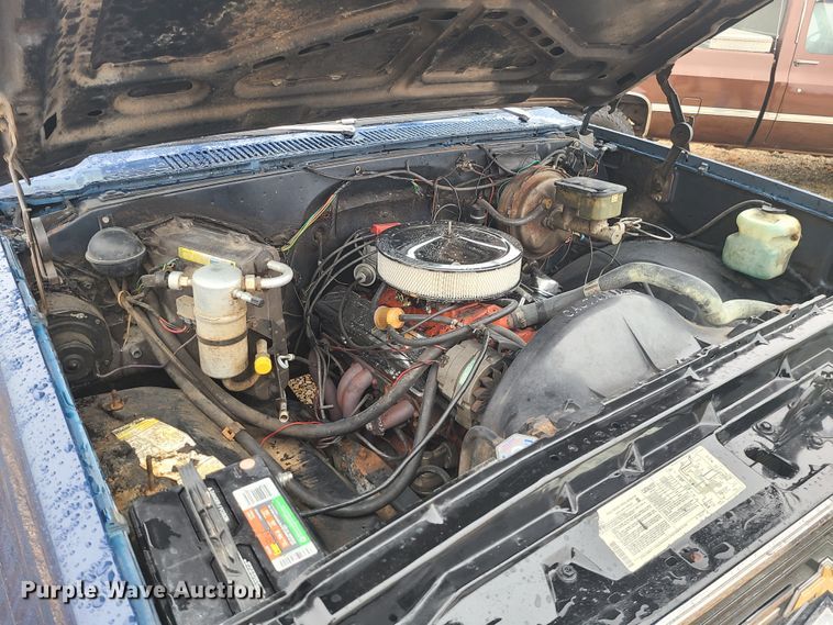 image for item JW9861 1983 Chevrolet K10  pickup truck