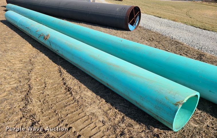 image for item JW9892 (2) 16" diameter PVC pipes