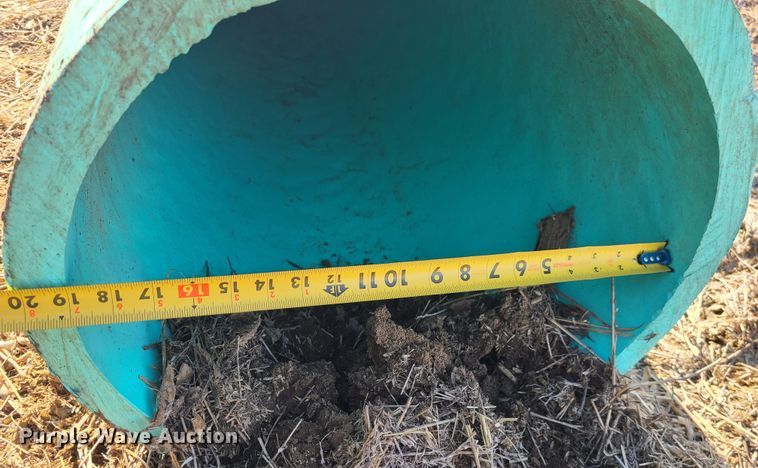 image for item JW9892 (2) 16" diameter PVC pipes