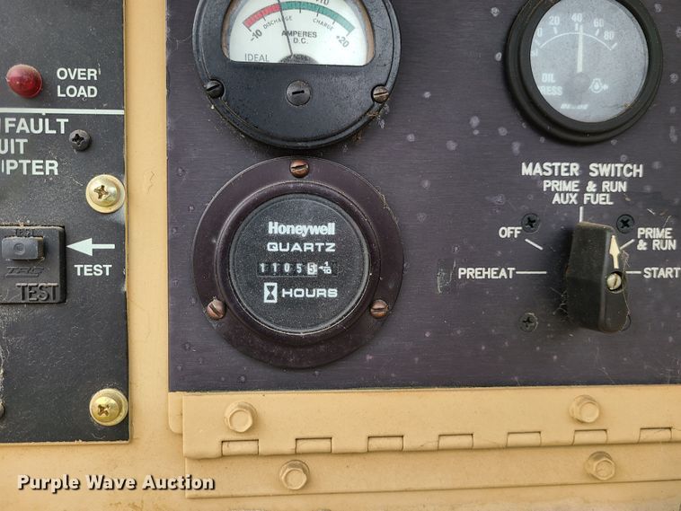 image for item JW9910 Am General  generator