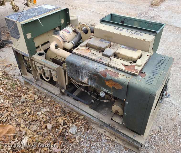 image for item JW9911 1982 Am General  generator