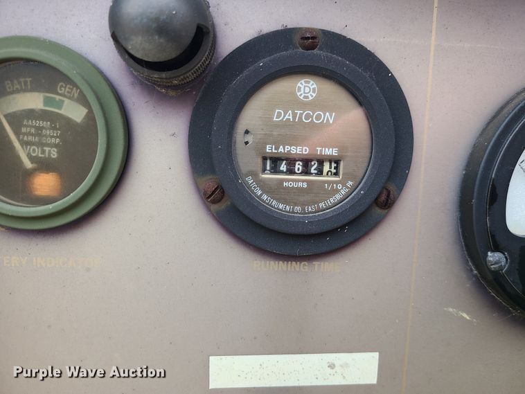 image for item JW9911 1982 Am General  generator