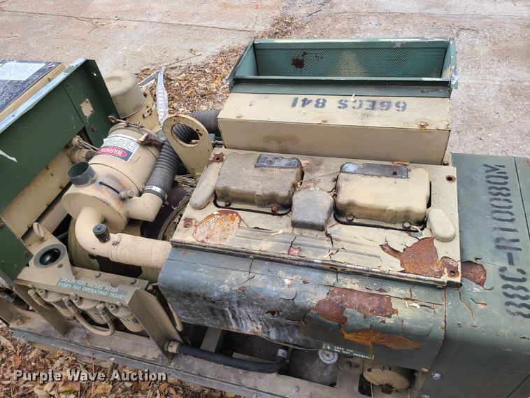 image for item JW9911 1982 Am General  generator