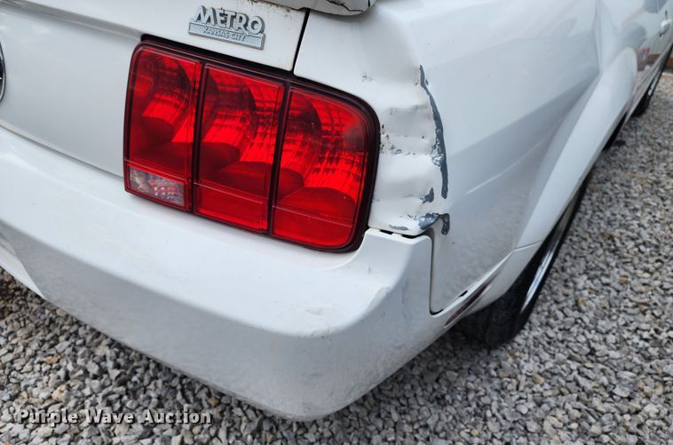 image for item JW9923 2008 Ford Mustang  convertible